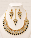 Elegant Teardrop Crystal Set
