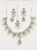 Crystal Bloom Elegance Necklace Set