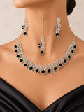 Moonlight Crystal Necklace Set