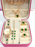 Royal Emerald Luxury Jewelry Gift Set
